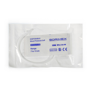 Mankiet NIBP do pomiaru ciśnienia j.u. z włókniny, dla noworodków, 7-13 cm, 1 szt.