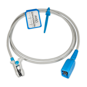 Czujnik SpO2 w.u. do Nihon Kohden, klips na ucho dla dorosłych, dł. 1 m, 1 szt.