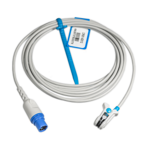 Czujnik SpO2 w.u. do Draeger, klips na ucho dla dorosłych, dł. 3 m, 1 szt.