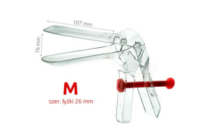 Wziernik CUSCO jednorazowego użytku, rozmiar M, opakowanie 1 szt. 