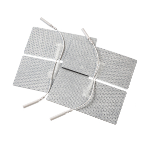 Elektrody włókninowe z przewodem do elektroterapii TENS/EMS, 53 x 96 mm, 1 opk. - 4 szt.