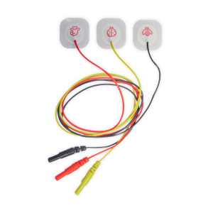 Elektrody EKG RTG z przewodem o dł. 50 cm, 23 x 23 mm, 1 opk. - 3 szt.