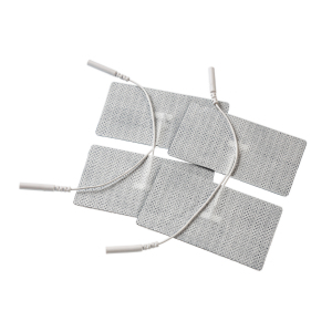 Elektrody włókninowe z przewodem do elektroterapii TENS/EMS, 45 x 80 mm, 1 opk. - 4 szt.