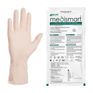 Rękawiczki chirurgiczne pudrowane Medismart 6.0, EO, 1 opk. - 1 para