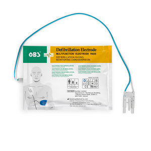 Elektrody do defibrylacji dla dorosłych z kablem na zewnątrz, Zoll Medical / M&B, OBS, dł. 120 cm, 1 opk.