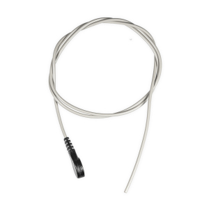 Przewód dołączeniowy EKG, zatrzask, bez zakończenia, dł. 70 cm, czarny, 1 szt.