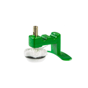 Elektroda do badań EEG, grzybkowa, dla dorosłych, zielona, 1 szt.