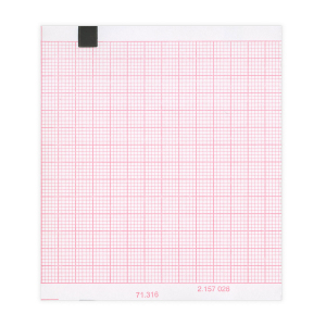 Papier EKG do Schiller Cardiovit AT-101, 80 x 70 mm, 314 kartek, 1 szt.