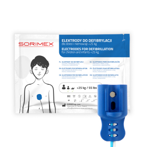 Elektrody do defibrylacji dla dzieci, Philips, SORIMEX, dł. 120 cm, 1 opk.