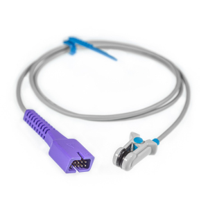 Czujnik SpO2 w.u. do Nellcor OxiMax, klips na ucho dla dorosłych, dł. 1 m, 1 szt.