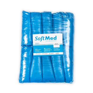 Ochraniacze na obuwie, Softmed, niebieskie, 1 opk. - 100 szt.