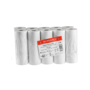 Papier do drukarki laboratoryjnej, termiczny, bez nadruku, 110 mm x 20 m, 1 opk. - 10 szt.