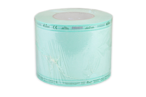 Rękaw papierowo-foliowy do sterylizacji, bez zakładki, 12 cm x 100 m, 1 szt.
